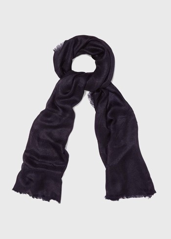 Phase Eight Verity Shawl Scarves Navy USA | 0597846-ZT